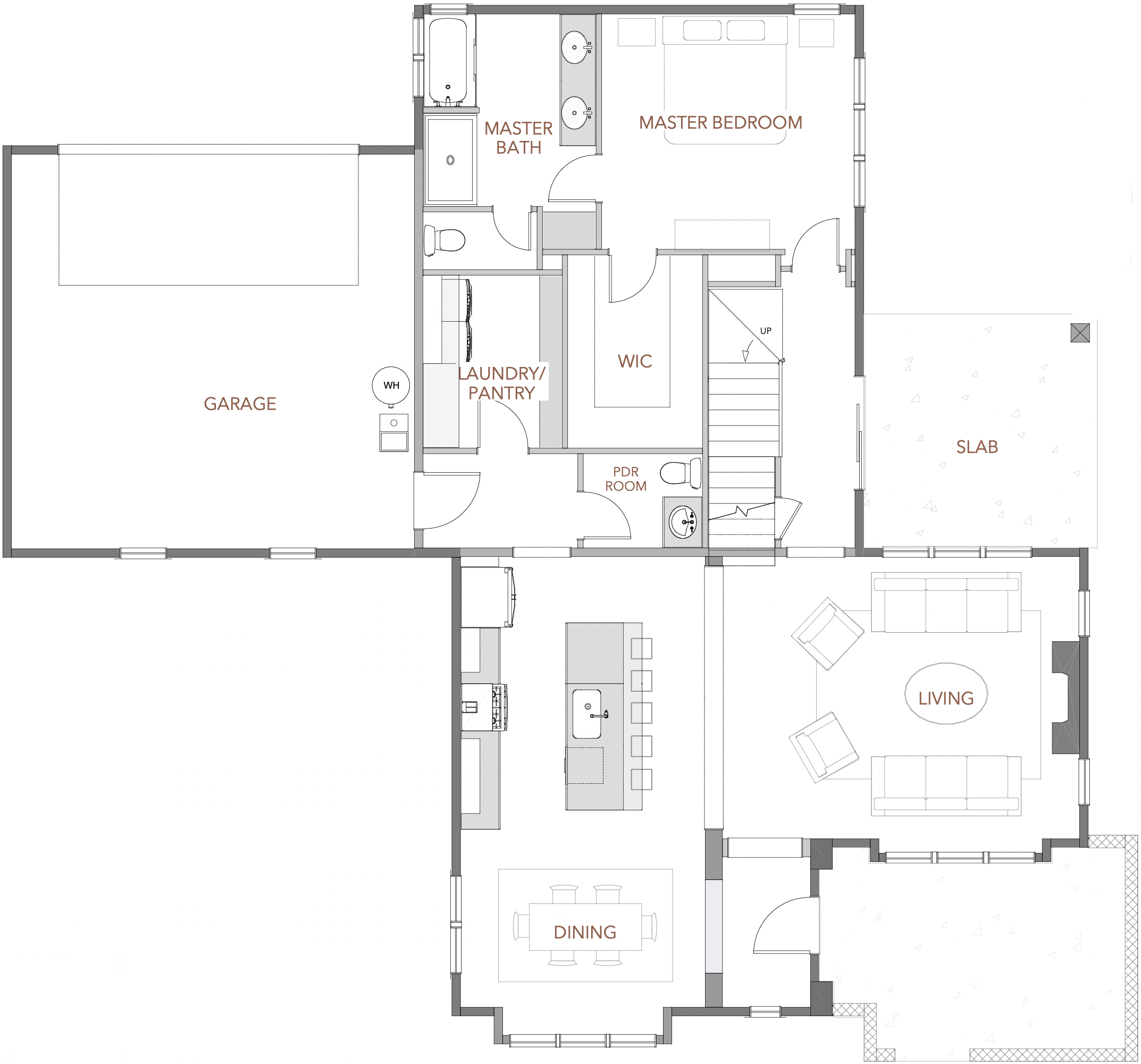 Hiddenview Onyx floor plan first floor
